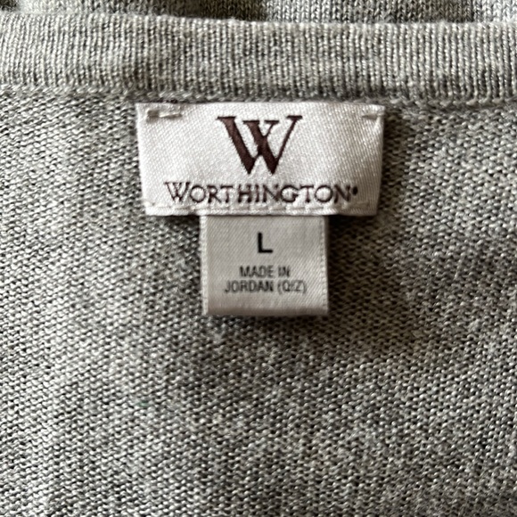 Worthinton Cowl Neck Sweater with 3/4 Length Sleeves - Picture 10 of 11